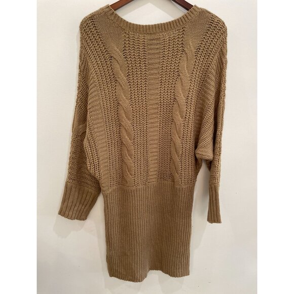 Derek Heart XL Cozy Cable Knit Sweater Dress - Picture 3 of 10